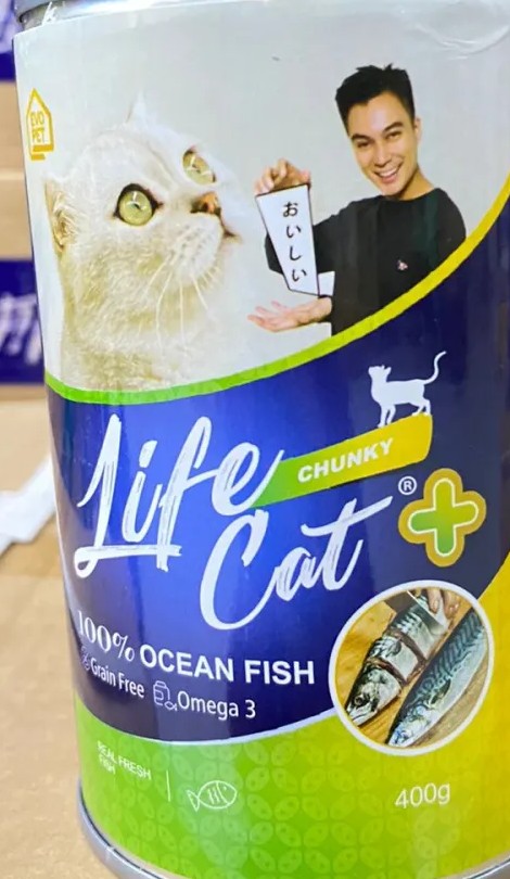 Kaleng Life Cat Plus Chunky 400 g